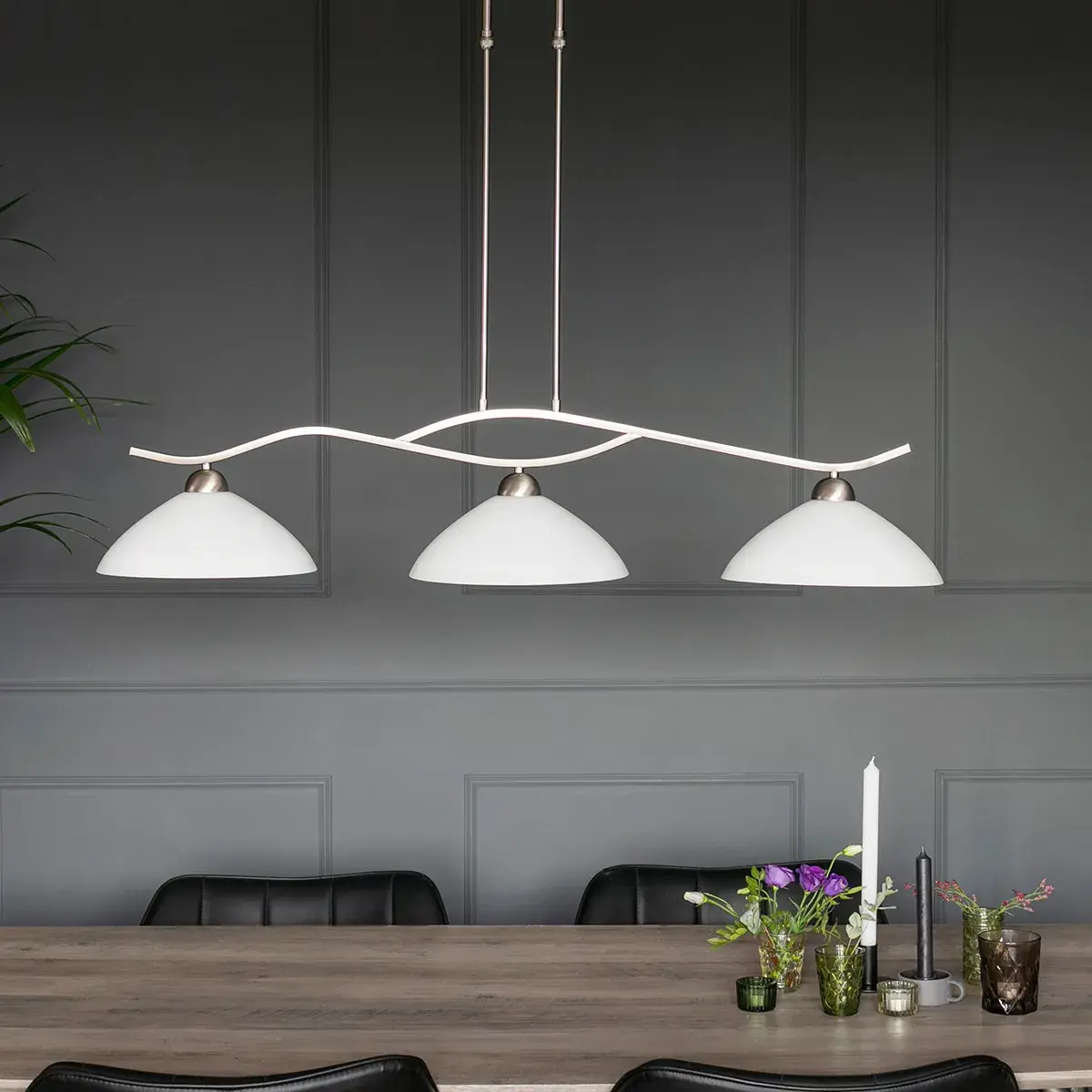 Foto 2 Hanglamp Capri 6837ST Staal Capri 6837ST