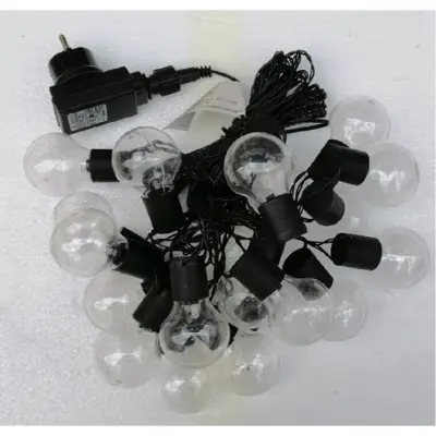 Foto van 20 PARTYLIGHTS 5CM LED CLASSIC 10M/5M AANLOOPSNOER / IP44