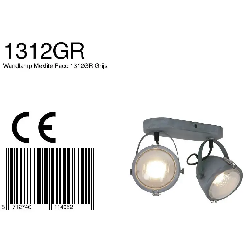 Foto 7 Wandl. 2-L spot *M* Paco 1312GR