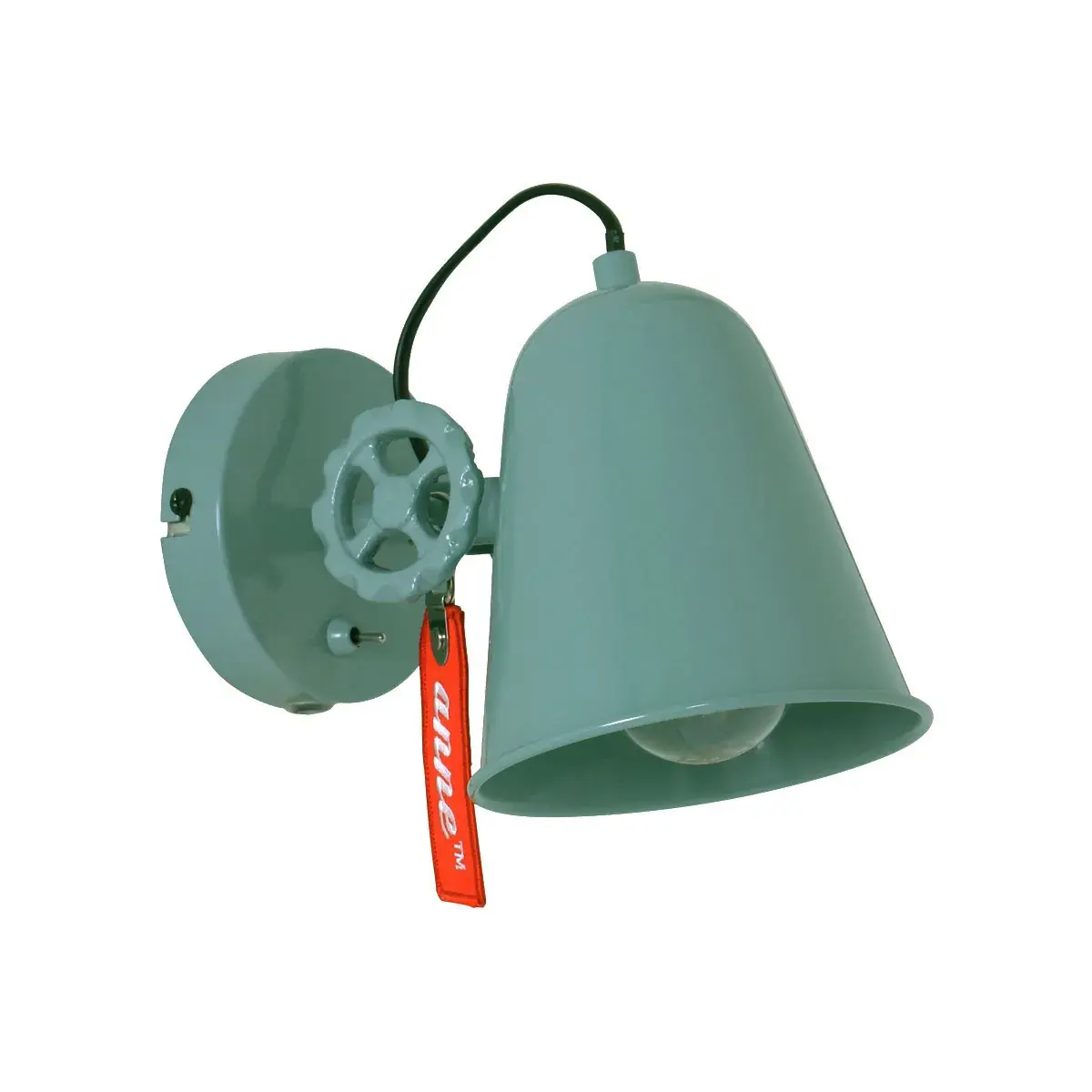 Foto van Wandlamp Geurnesey 1578G Groen Guersey 1578G