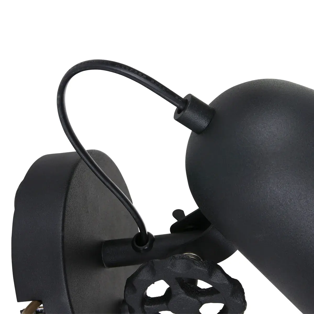 Foto 5 Wandlamp Dolphin 1323ZW Zwart Dolphin 1323ZW