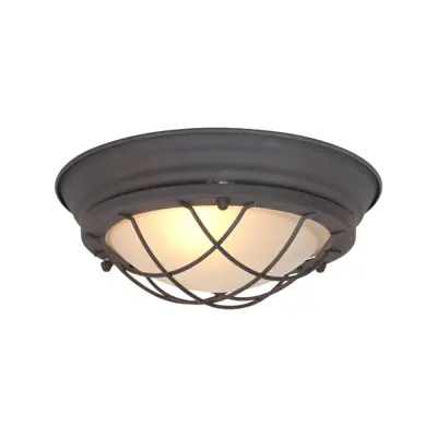 Foto van Plafondlamp Lisanne 1357B Bruin Lisanne 1357B