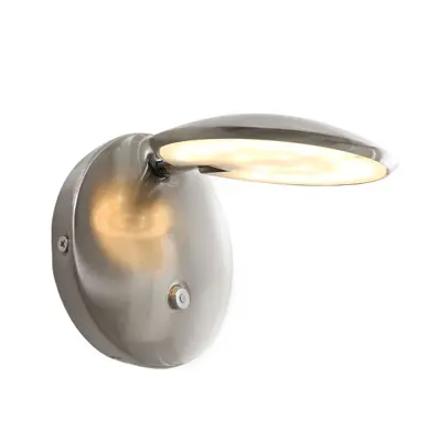 Foto van Wandlamp Zenith LED 1442ST Staal Zenith LED 1442ST