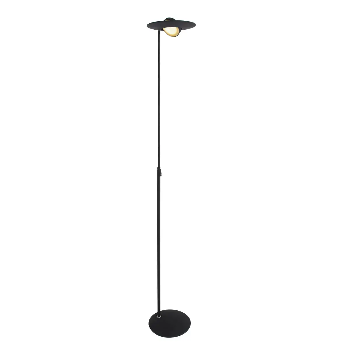 Foto van Vloerlamp Zenith 7910ZW Zwart Zenith LED 7910ZW