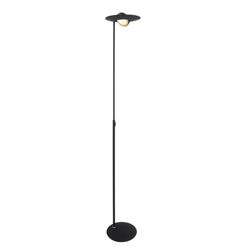 Foto 1 Vloerlamp Zenith 1477ZW Zwart Zenith LED 1477ZW