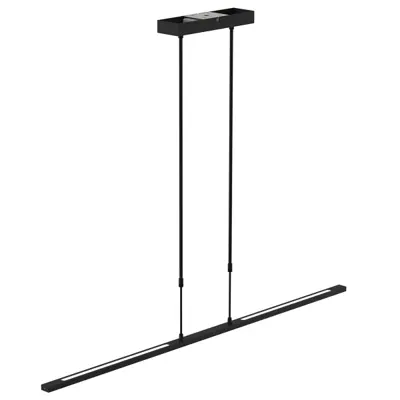 Foto van Hanglamp Zelena 1482ZW Zwart Zelena LED 1482ZW