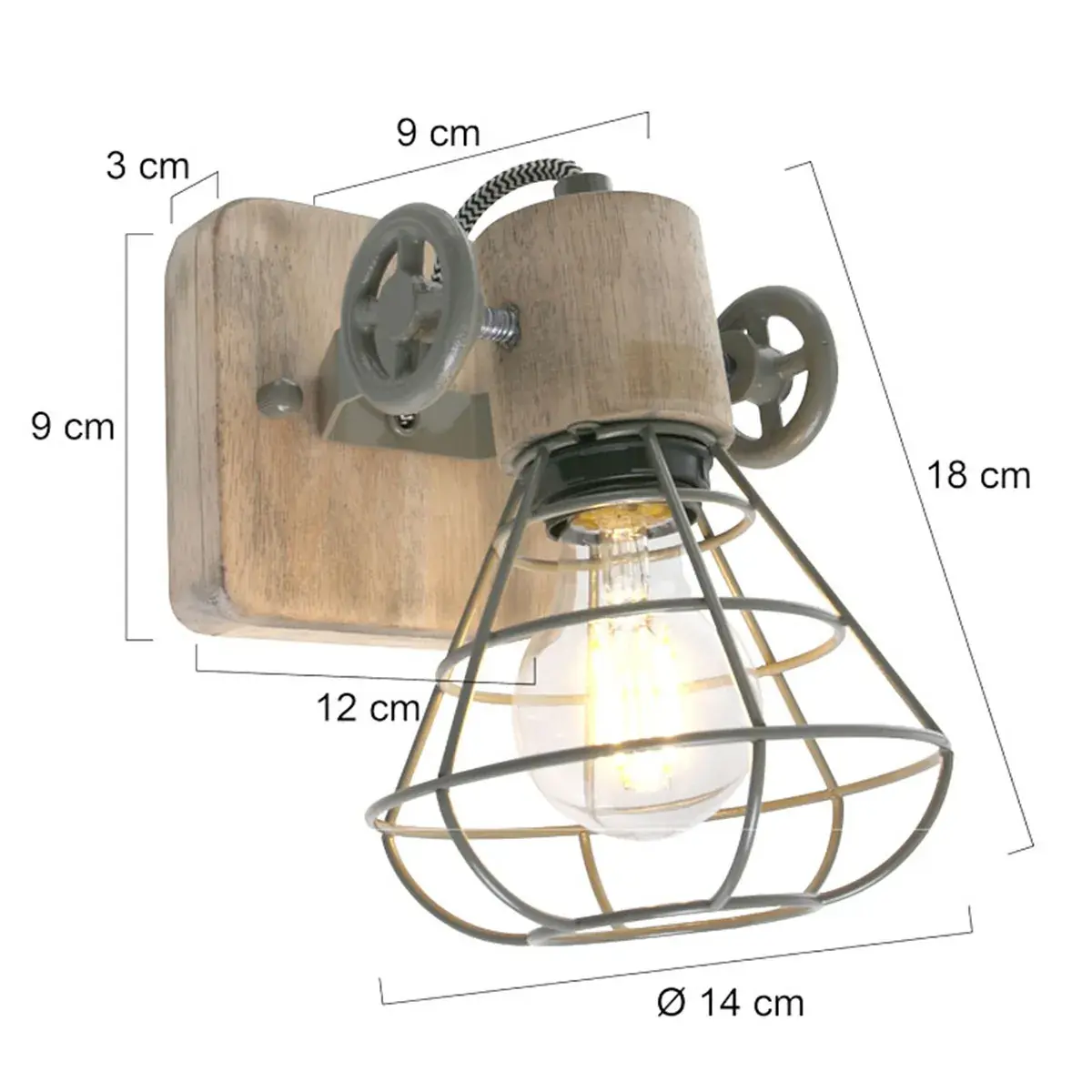 Foto 5 Wandlamp Geurnesey 1578G Groen Guersey 1578G