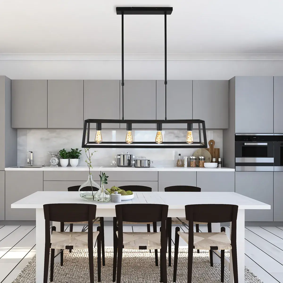 Foto 3 Hanglamp Buckley 1705ZW Zwart Buckley 1705ZW