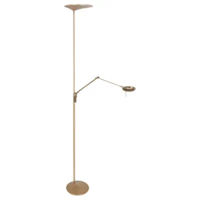 Foto van Vloerlamp Zodiac 2107BR Brons Zodiac LED 2107BR