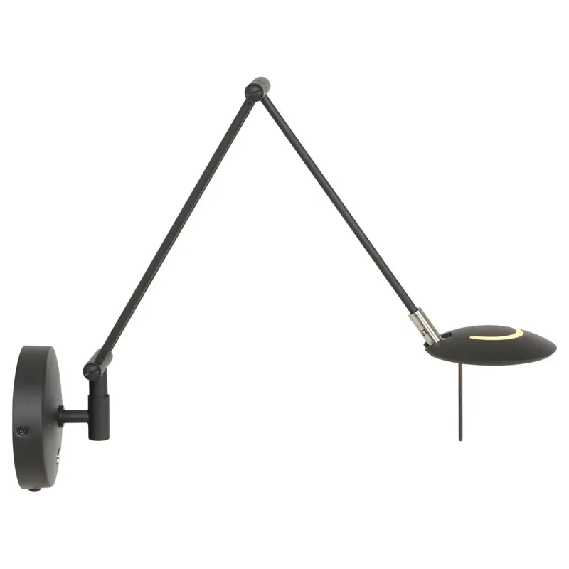 Foto 14 Wandlamp Zodiac 2110ZW Zwart Zodiac LED 2110ZW