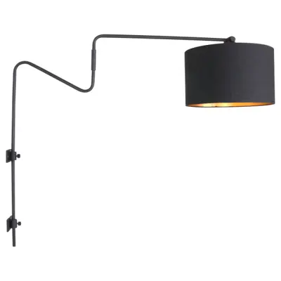 Foto van Wandlamp Linstrøm 2131ZW Zwart Linstrom 2131ZW