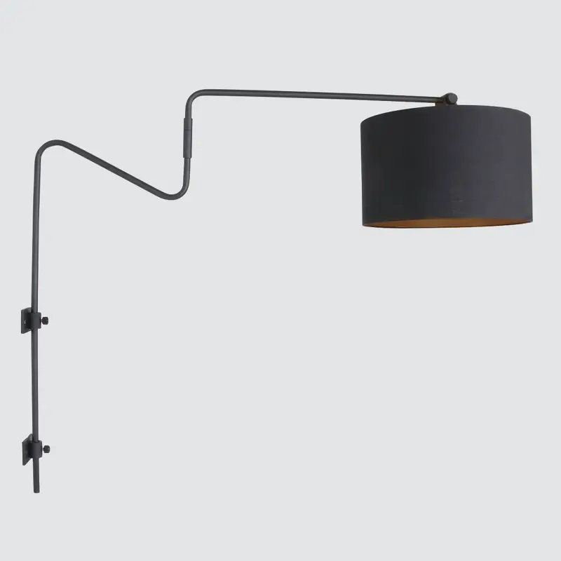 Foto 11 Wandlamp Linstrøm 2131ZW Zwart Linstrom 2131ZW