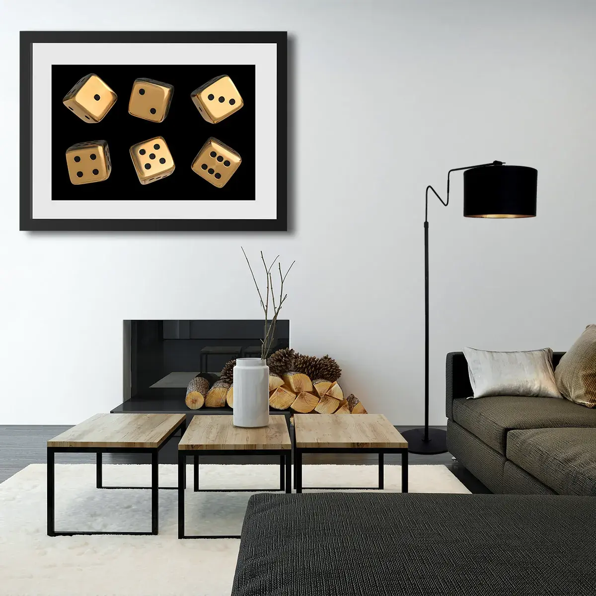 Foto 3 Vloerlamp Linstrøm 2132ZW Zwart Linstrom 2132ZW