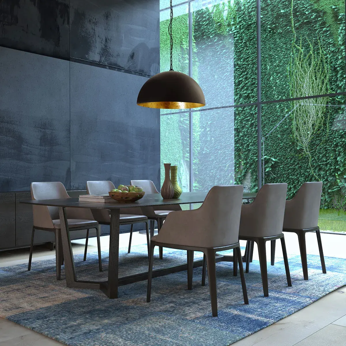 Foto 2 Hanglamp Semicirkel 2555ZW Zwart Semicirkel 2555ZW