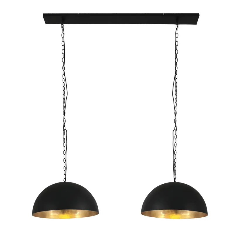 Foto 1 Hanglamp Semicirkel 2556ZW Zwart Semicirkel 2556ZW