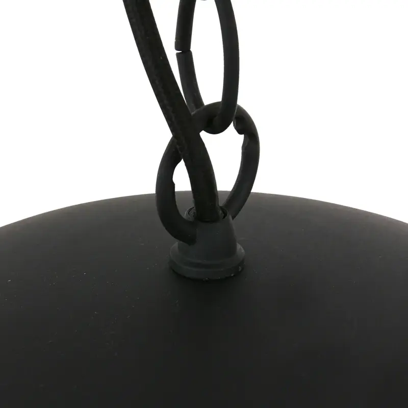 Foto 6 Hanglamp Semicirkel 2556ZW Zwart Semicirkel 2556ZW