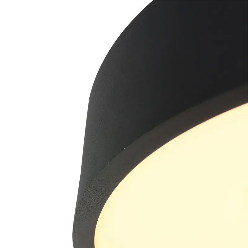 Foto 9 Plafondlamp Ringlede 2562ZW Zwart Ø38cm Ringlede 2562ZW
