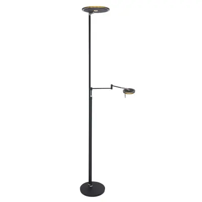 Foto van Vloerlamp Turound 2663ZW Zwart Turound 2663ZW