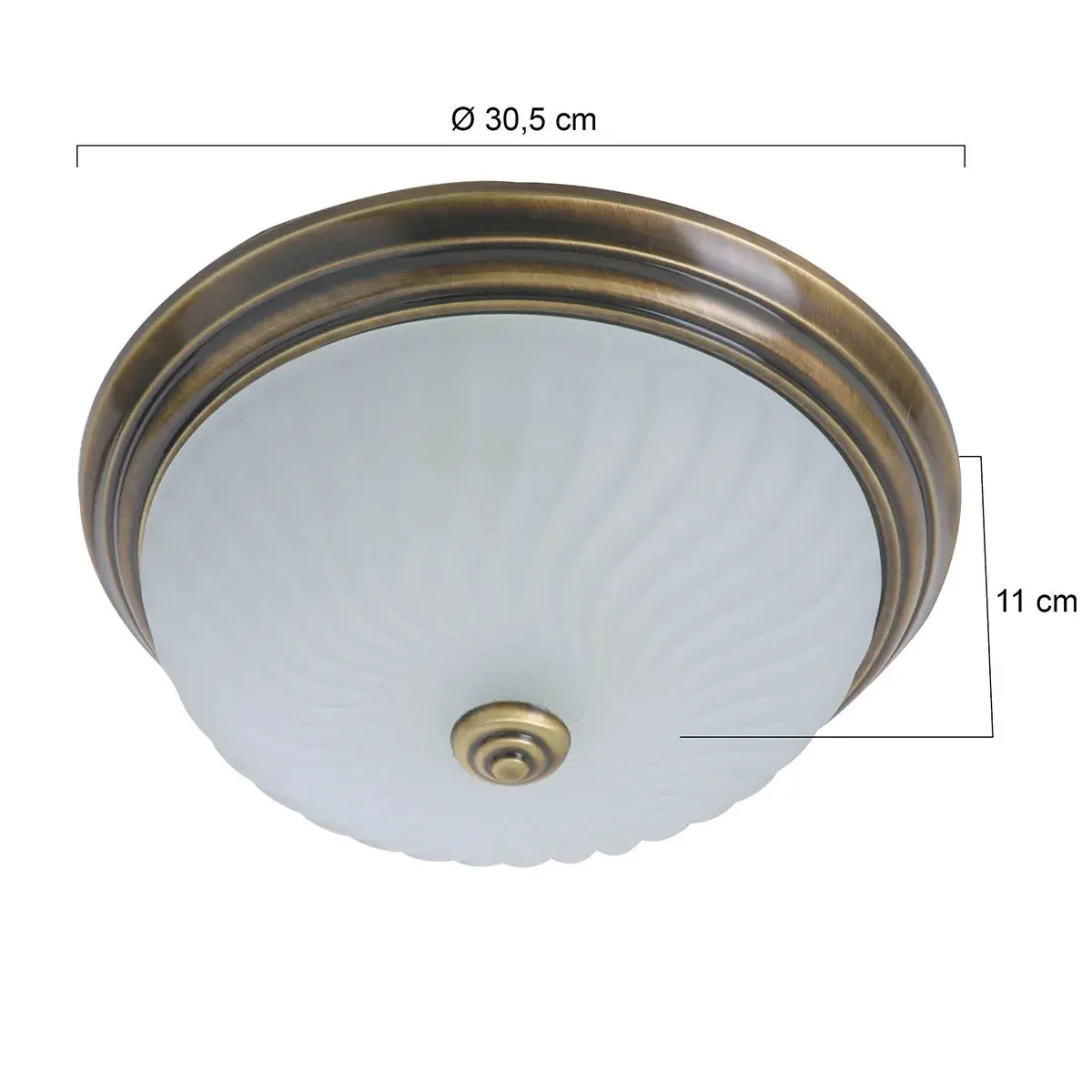 Foto 4 Plafondlamp Ceiling & Wall 2779BR Brons Ceiling and wall 2779BR
