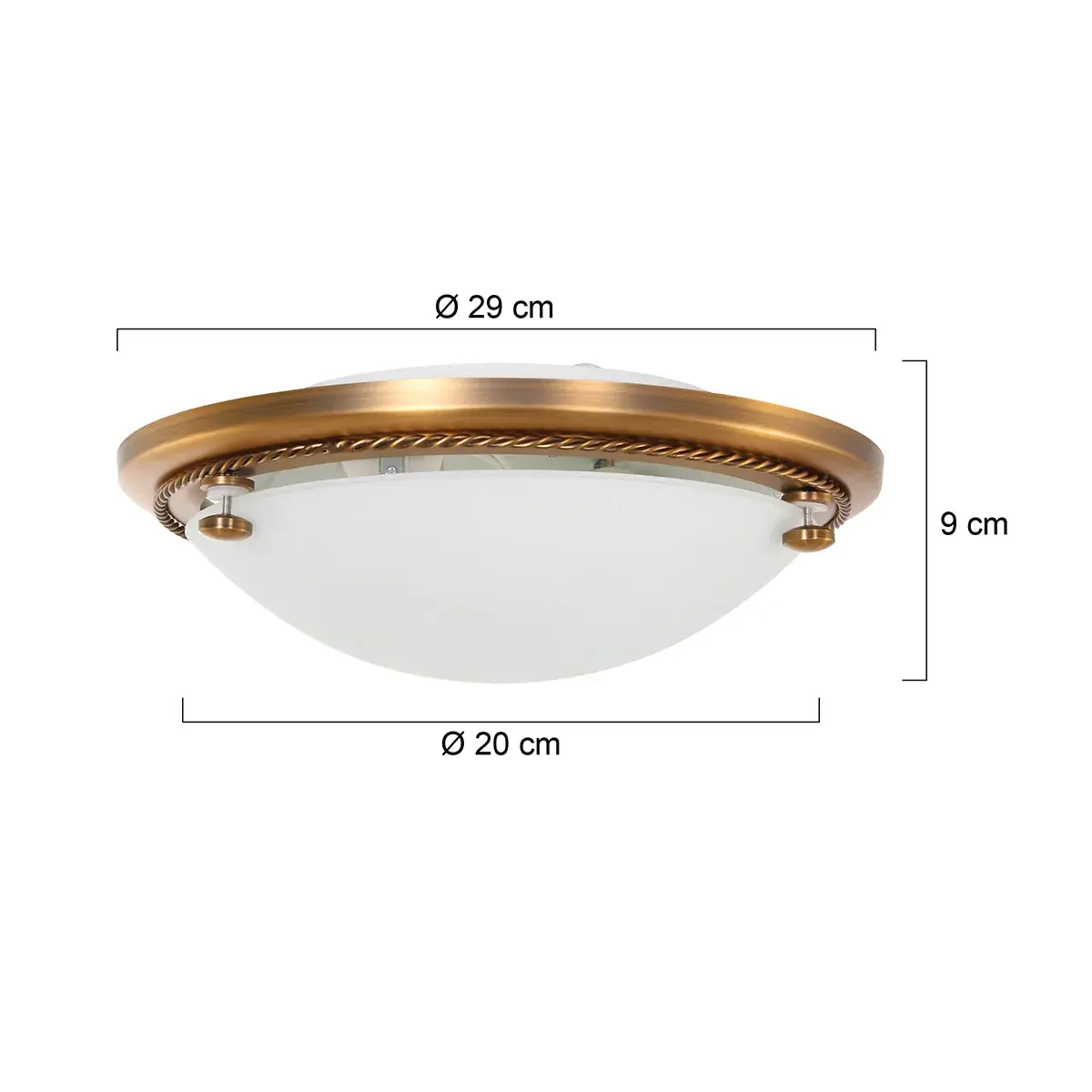 Foto 7 Plafondlamp Ceiling & wall 2785BR Brons Ceiling and wall 2785BR