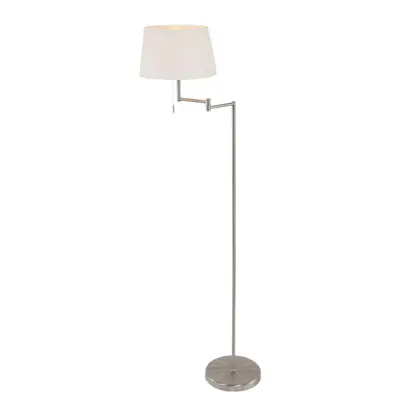 Foto van Vloerlamp Bella 5894ST Staal Bella 5894ST