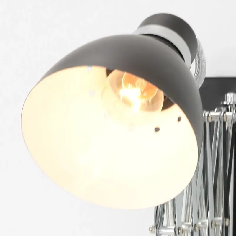 Foto 3 Wandlamp Spring 6290ZW Zwart Spring 6290ZW