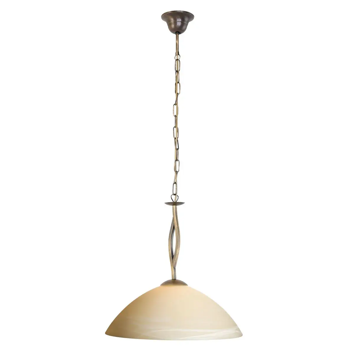 Foto van Hanglamp Capri 6837ST Staal Capri 6837ST
