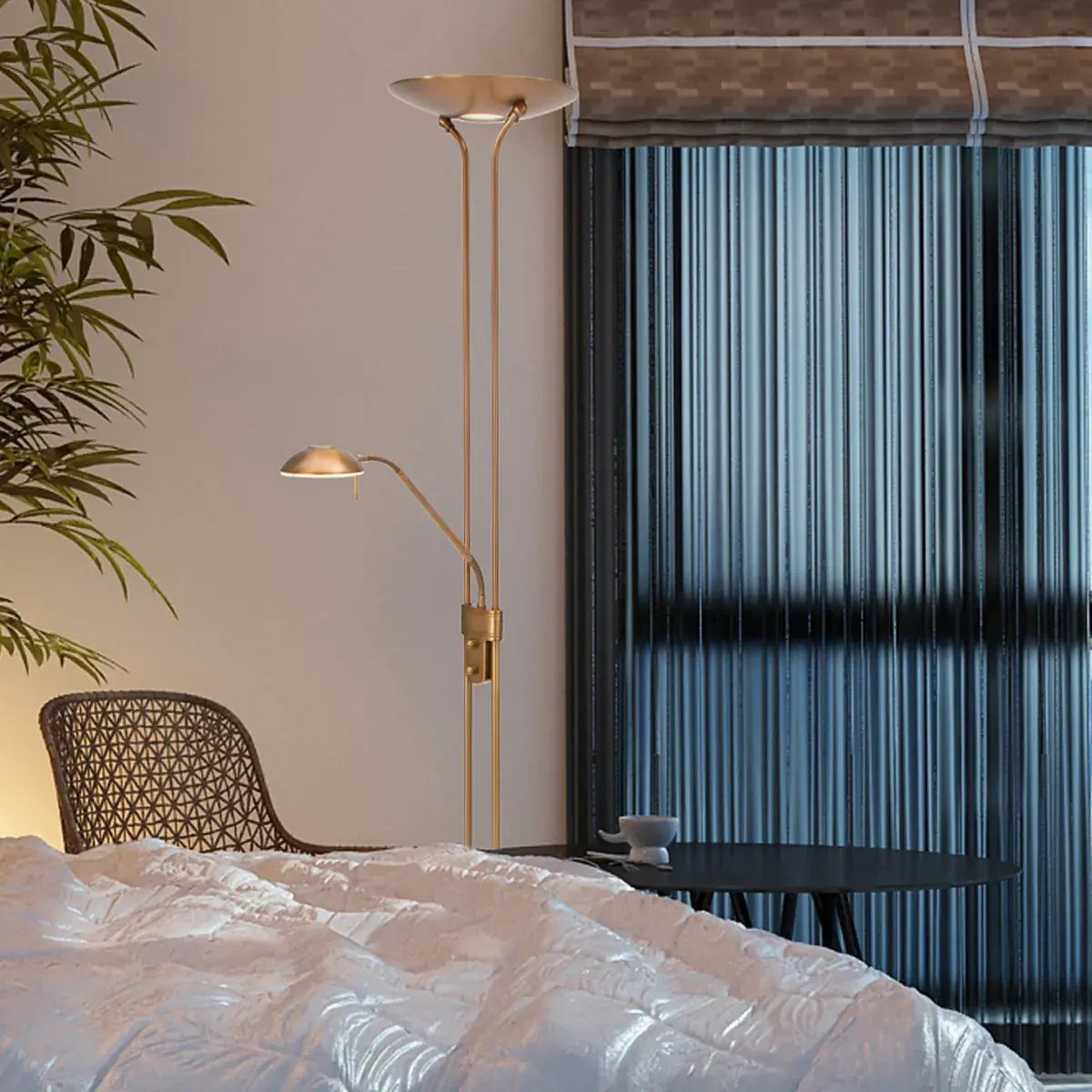 Foto 2 Vloerlamp Biron 7500BR Brons Biron 7500BR