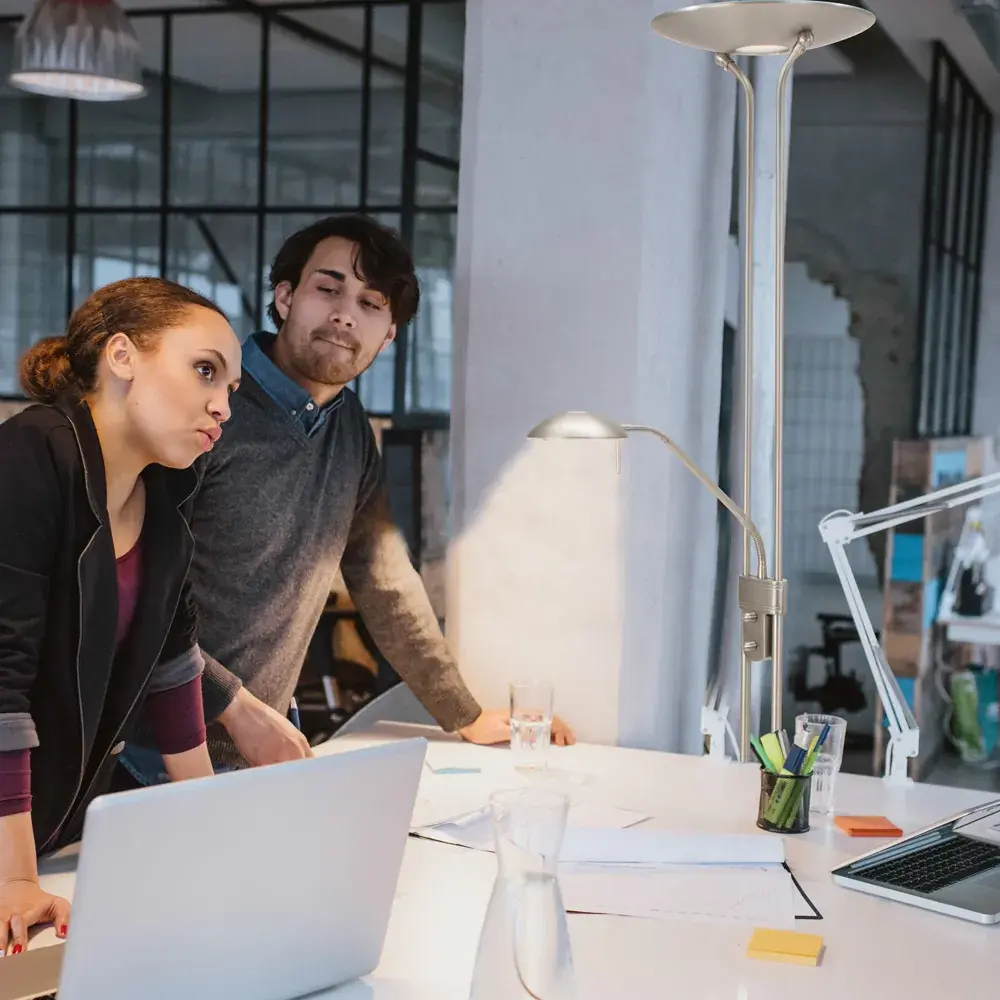 Foto 2 Vloerlamp Biron 7500ST Staal Biron 7500ST