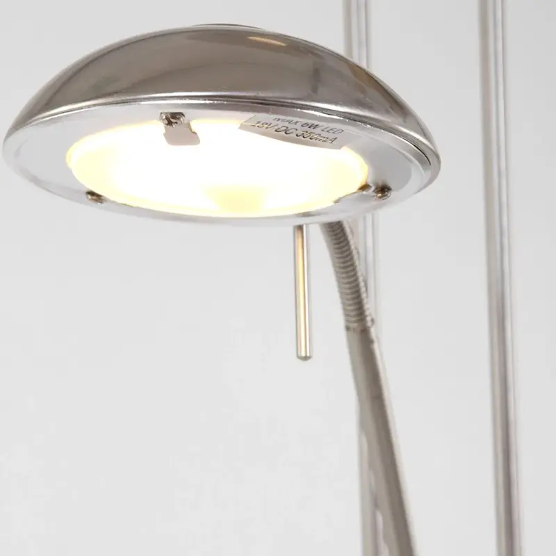 Foto 7 Vloerlamp Biron 7500ST Staal Biron 7500ST