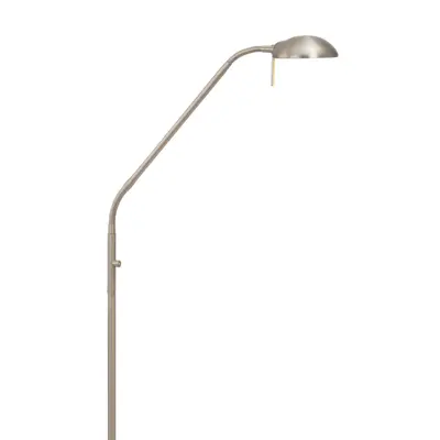 Foto van Vloerlamp Biron 7501ST staal Biron 7501ST