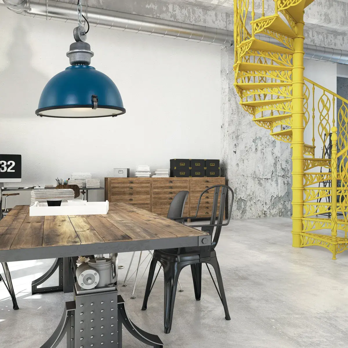 Foto 2 Hanglamp Bikkel 7586PE Petrol Bikkel 7586PE