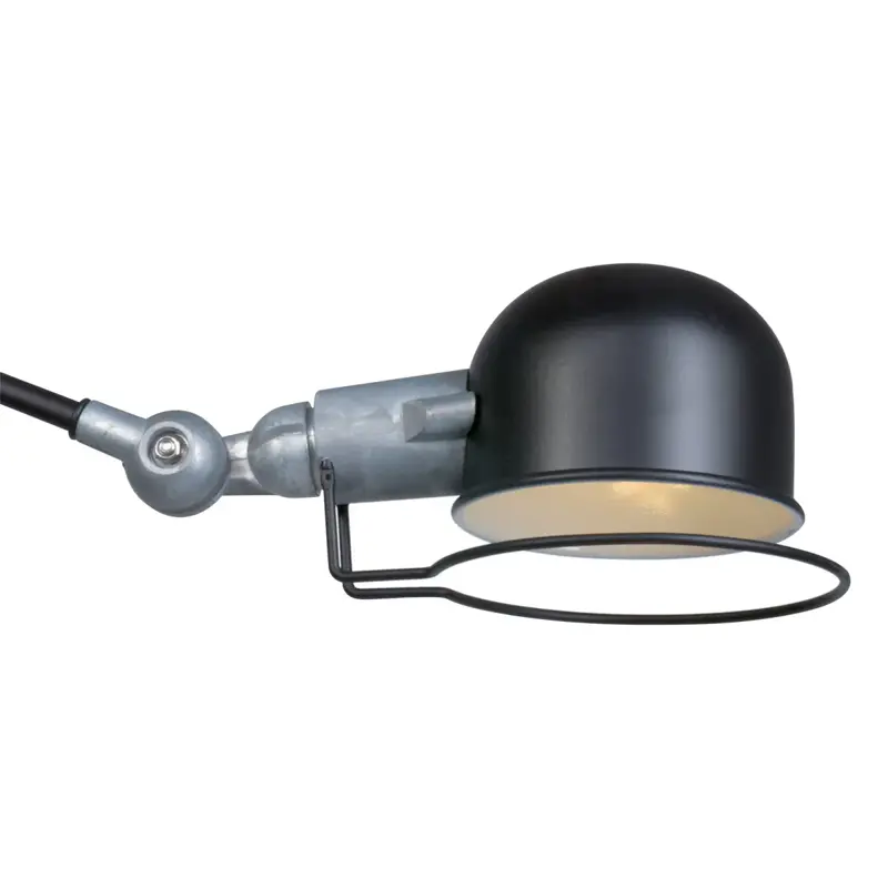 Foto 11 Wandlamp Davin 7656ZW Zwart Davin 7656ZW