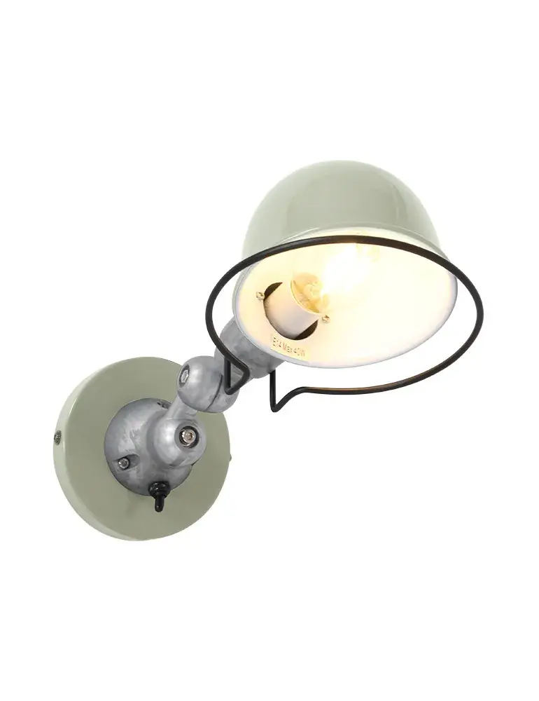 Foto 6 Wandlamp Davin 7657G Groen Davin 7657G