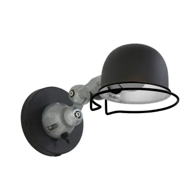 Foto van Wandlamp Davin 7657ZW Zwart Davin 7657ZW