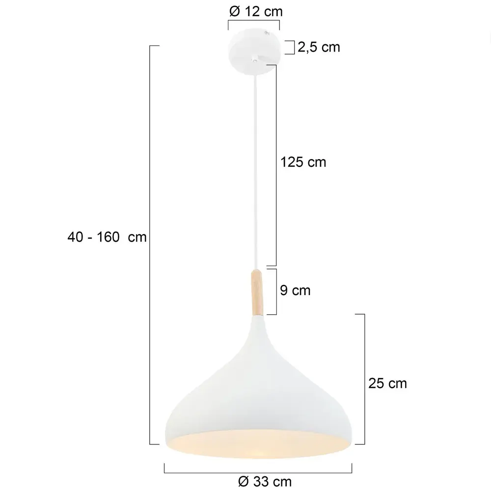 Foto 6 Hanglamp Bjorr 7730W Wit Bjorr 7730W