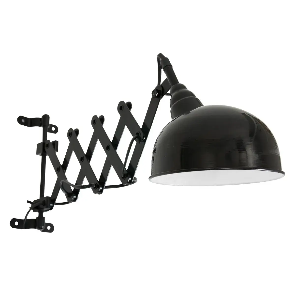 Foto van wandlamp zwart ip44 gu10