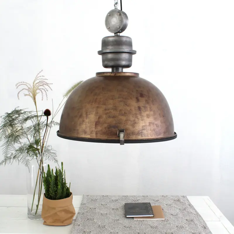 Foto 2 Hanglamp Bikkel XXL 7834B Bruin Bikkel 7834B