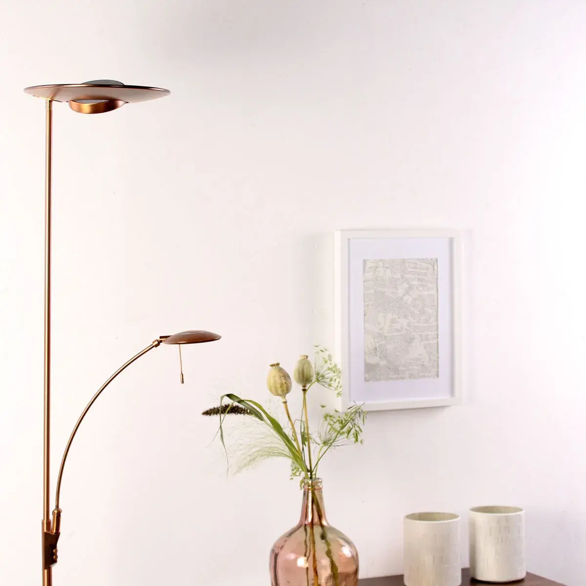 Foto 3 Vloerlamp Zenith 7860BR Brons Zenith LED 7860BR