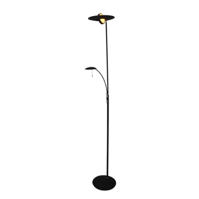 Foto van Vloerlamp Zenith 7860ZW Zwart Zenith LED 7860ZW