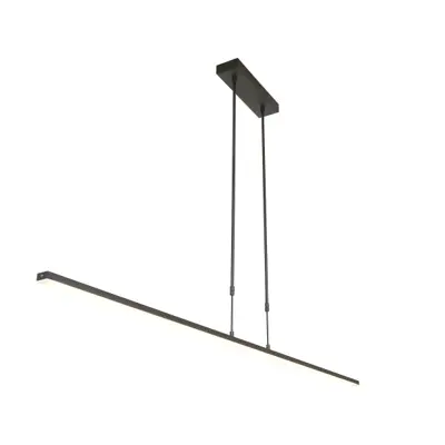 Foto van Hanglamp Zelena 7971ZW Zwart Zelena LED 7971ZW