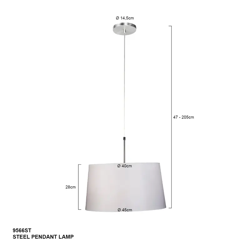Foto 5 Hanglamp Sparkled Light 3602ST+K1066PS Staal-Sizoflor Zilver Sparkled Light 9566ST