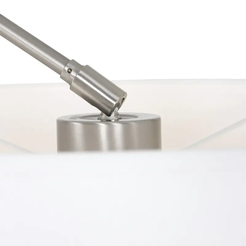 Foto 12 Vloerlamp Prestige Chic 7395ST+K10012S Staal-Wit Chintz Prestige Chic 9718ST