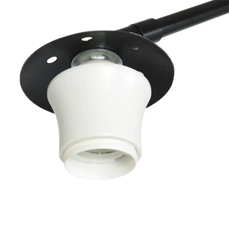 Foto 3 Vloerlamp Sparkled Light 7268ZW+K1001QS Zwart-Wit Linnen Sparkled Light 9829ZW