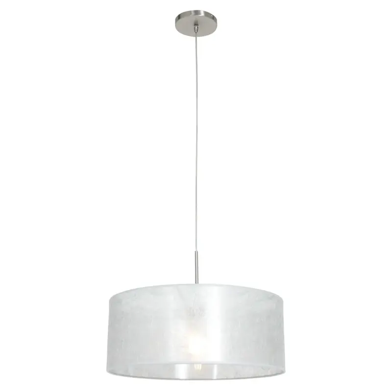 Foto 1 Hanglamp Sparkled Light 3602ST+K1066PS Staal-Sizoflor Zilver Sparkled Light 9887ST