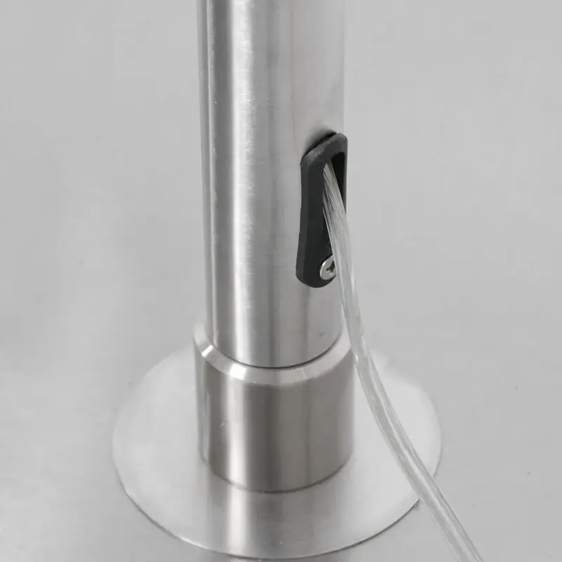 Foto 7 Vloerlamp Sparkled Light 7268ST+K1066QS Staal-Wit Linnen Sparkled Light 9903ST