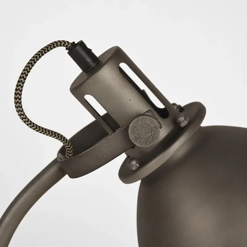 Foto 5 Tafellamp Spot - Burned Steel - Metaal