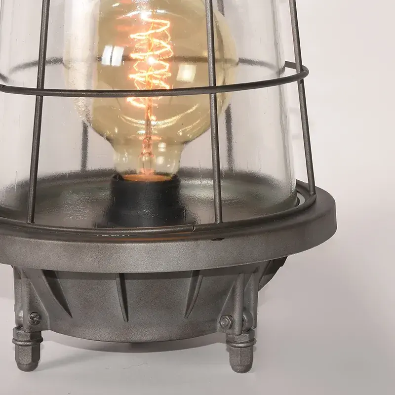 Foto 3 Tafellamp Seal - Burned Steel - Metaal