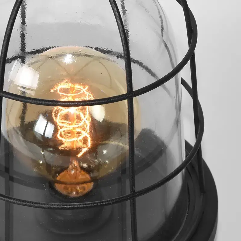 Foto 2 Tafellamp Seal - Zwart - Metaal