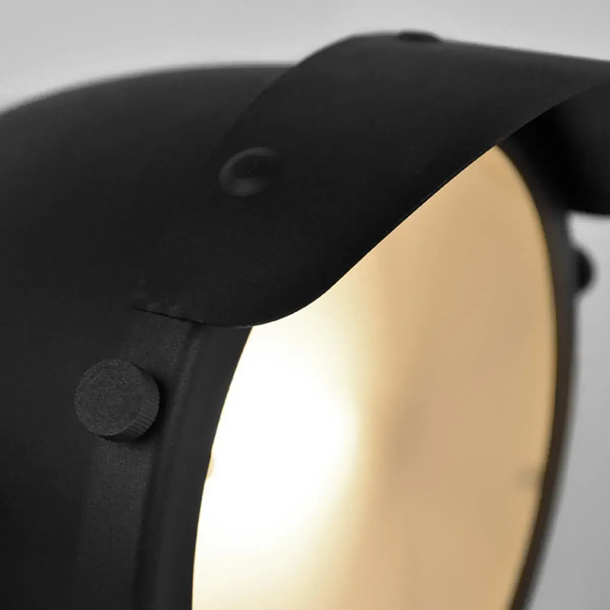 Foto 3 Tafellamp Cap - Zwart - Metaal